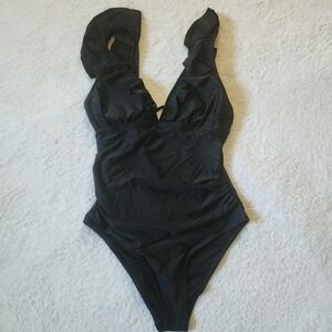 Unbranded Black One Piece Swimsuit Women's‎ Medium